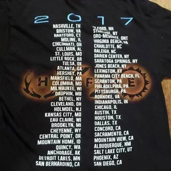 Luke Bryan Concert Graphic Tee XS A37 - Picture 5 of 5